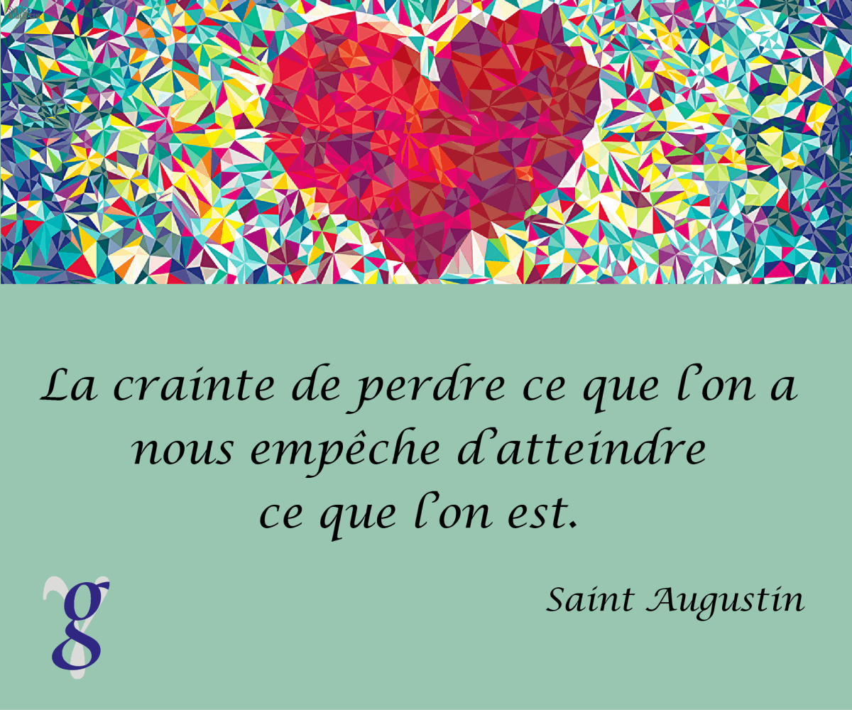 Carte-citation : saint Augustin
